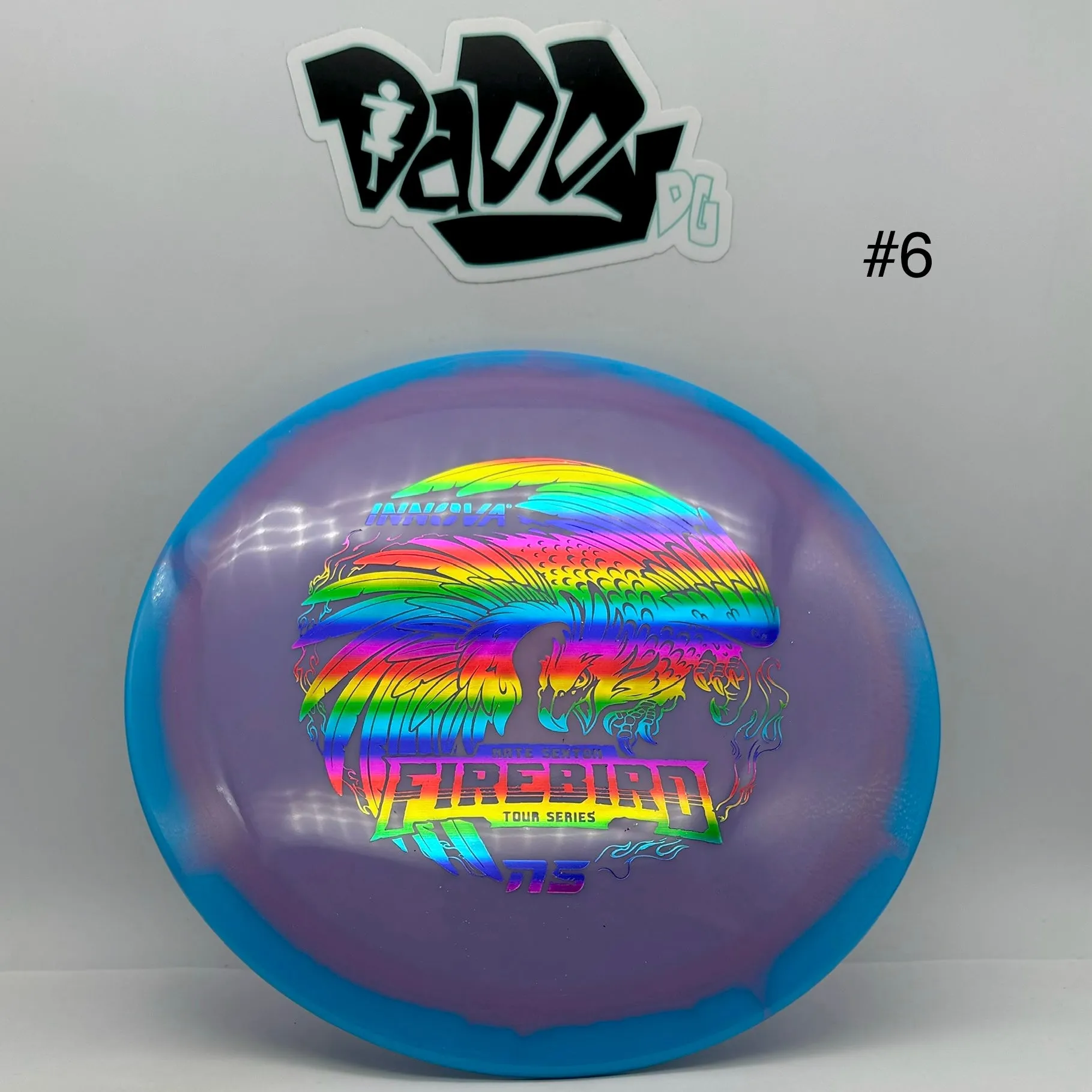 ***NEW Innova Glow Halo Champion  Firebird with Nate Sexton 2023 Tour Series Stamp