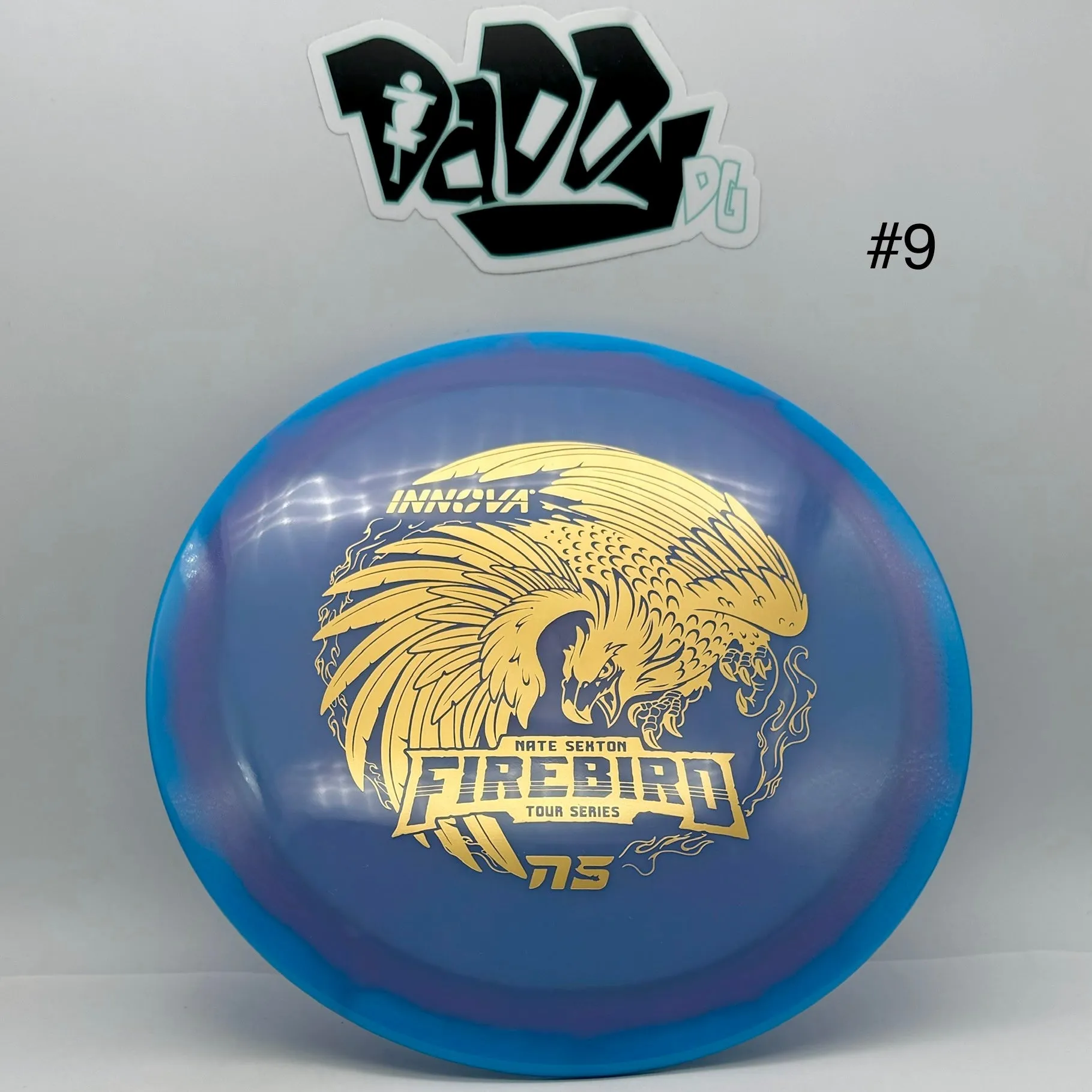 ***NEW Innova Glow Halo Champion  Firebird with Nate Sexton 2023 Tour Series Stamp