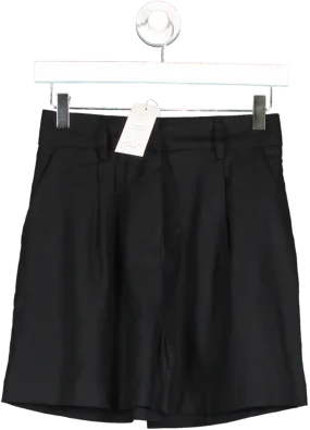 New Look Black Lila Tailored Shorts UK 6