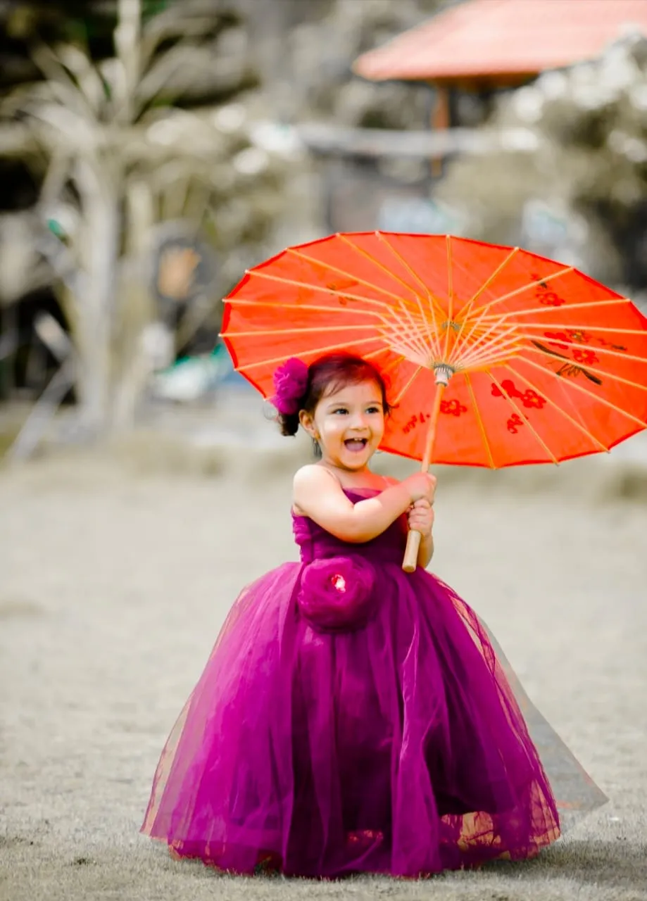 Orchid Flower Dress