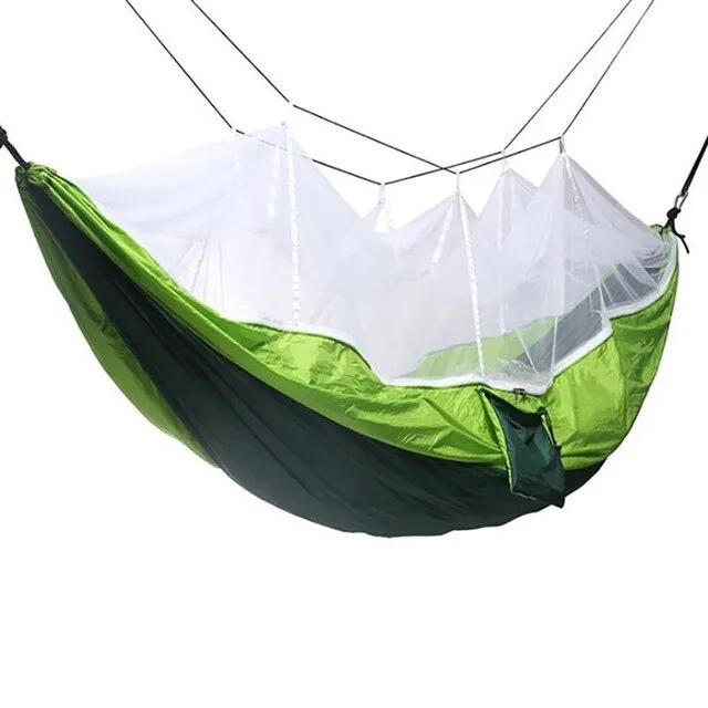 Portable 1-2 Person Mosquito Net Bug Hammock Hanging Bed Sleeping Swing Hammock