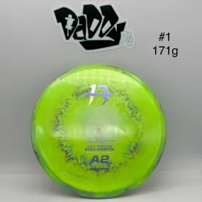 Prodigy A2 500 - Isaac Robinson 2023 World Champion Stamped Approach Disc