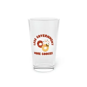 "Less Government" Pint Glass for Santa