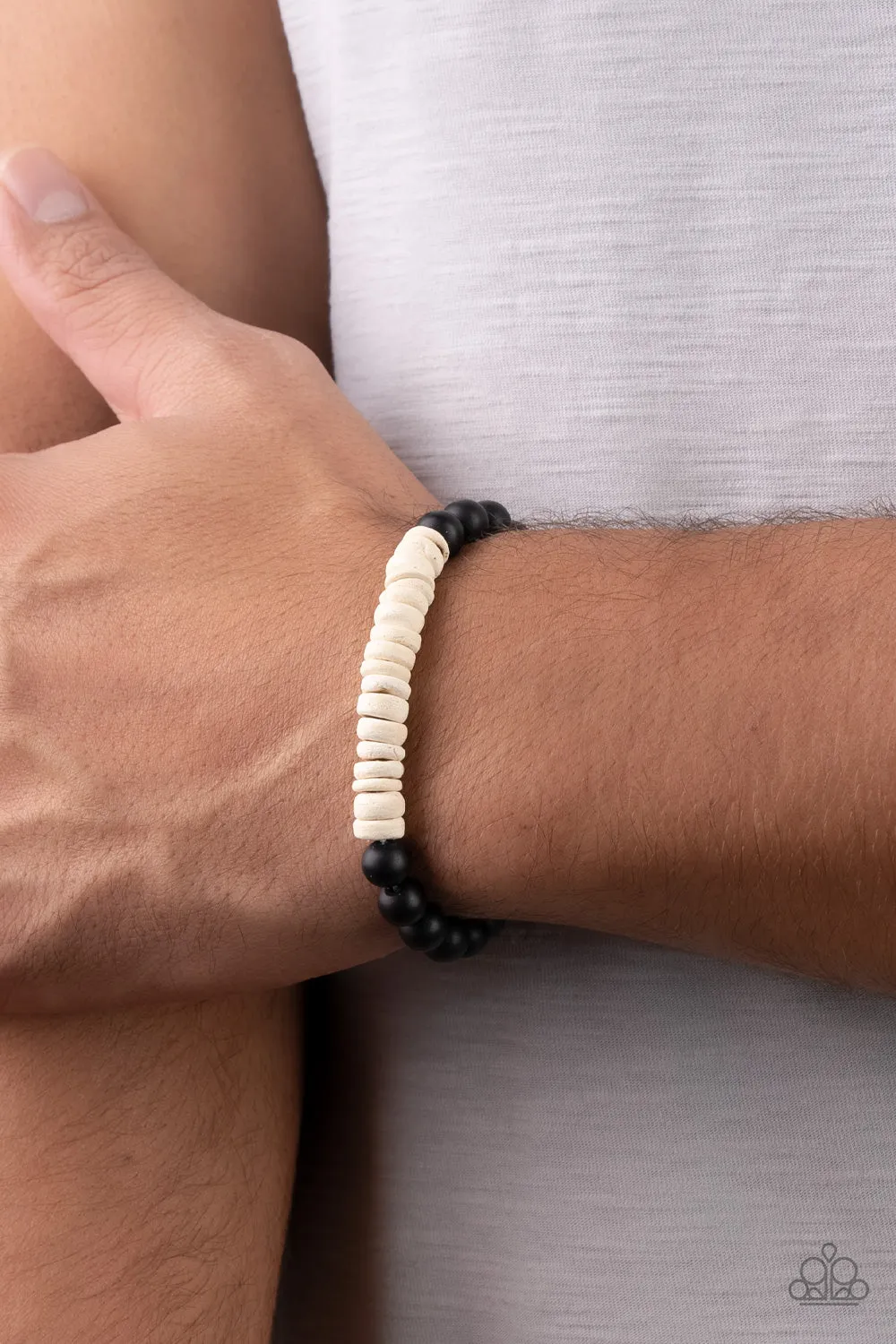 Recreational Remedy - White Paparazzi Bracelet