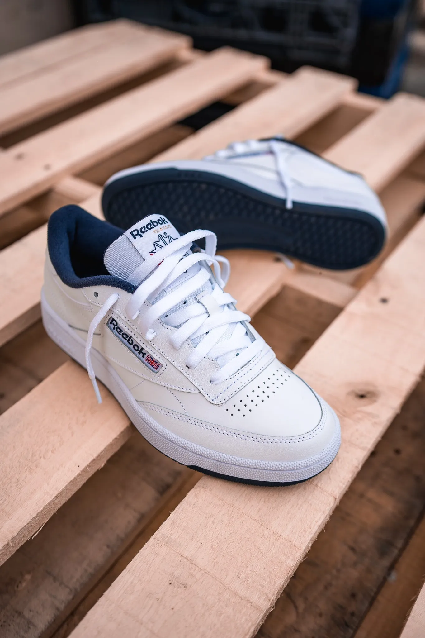 Reebok Club C 85 (White/Navy)