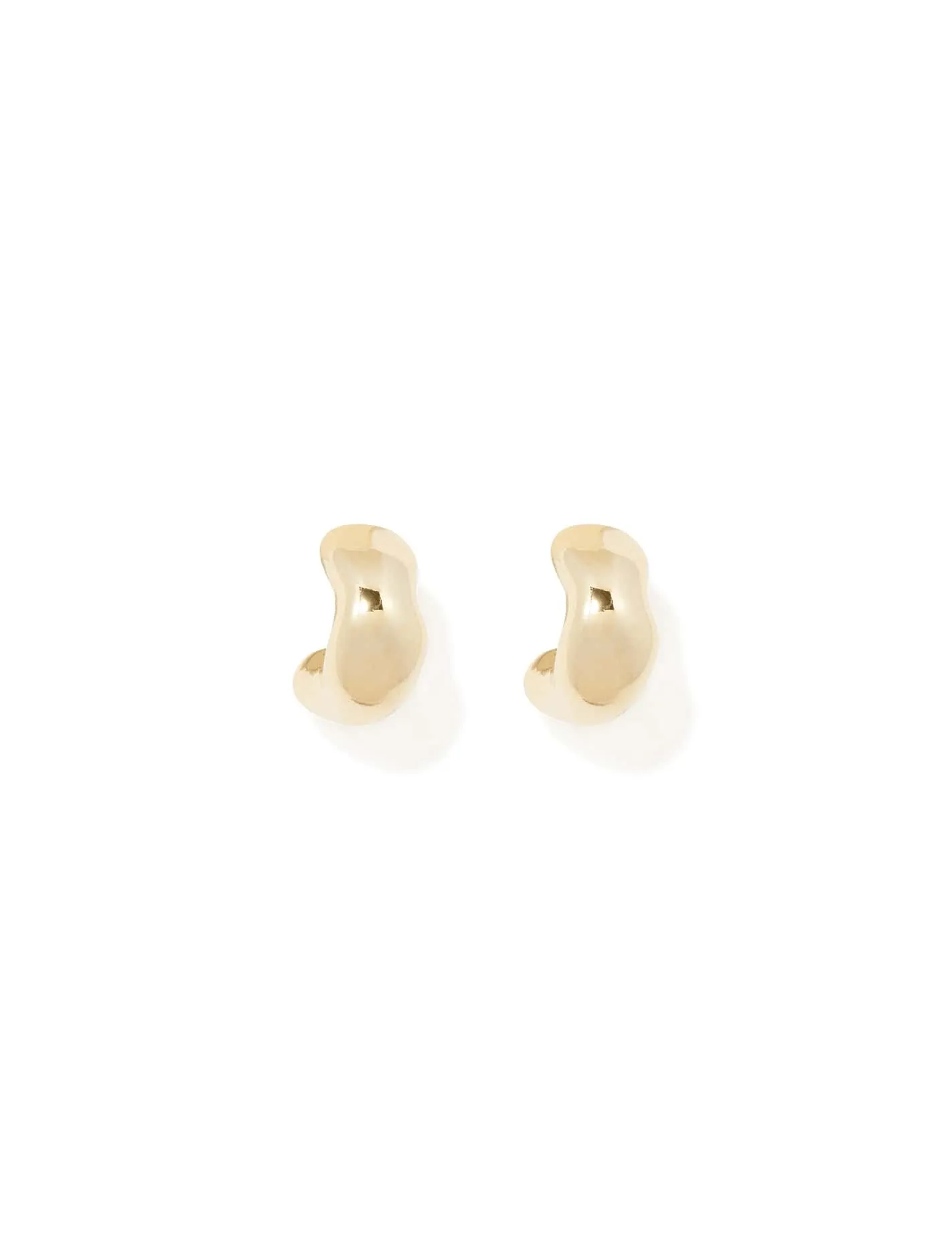 Signature Larisa Thick Mini Hoop Earrings