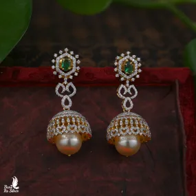 Theia Diamond Look Jhumka