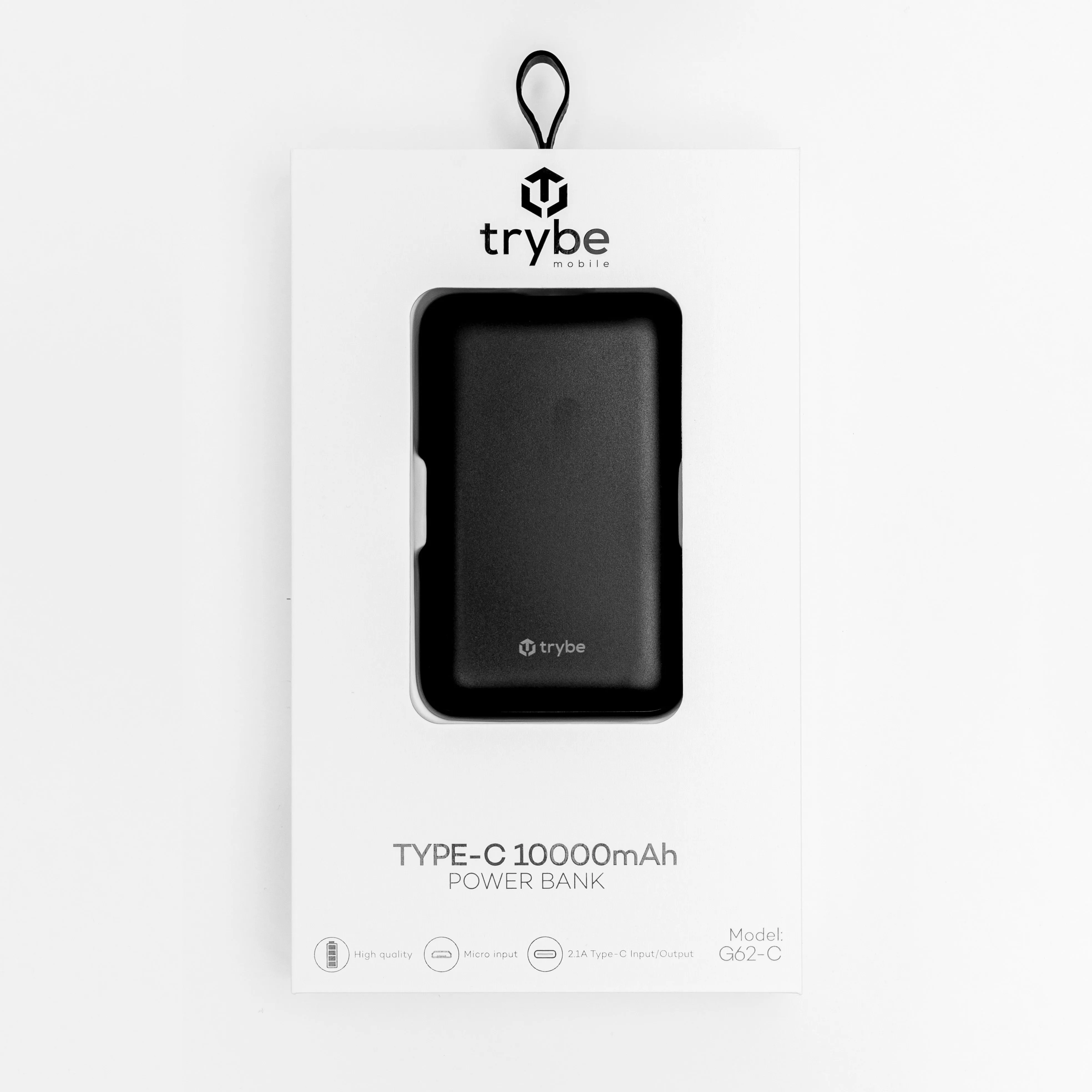 Trybe 10000mAh Dual USB-A   USB-C G62-C Power Bank