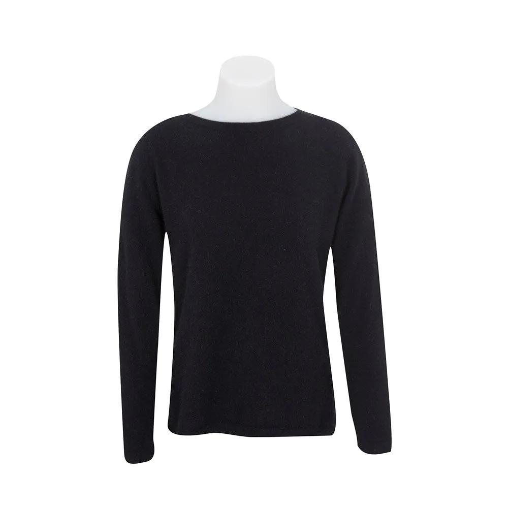 Womens Crew Neck Plain Sweater